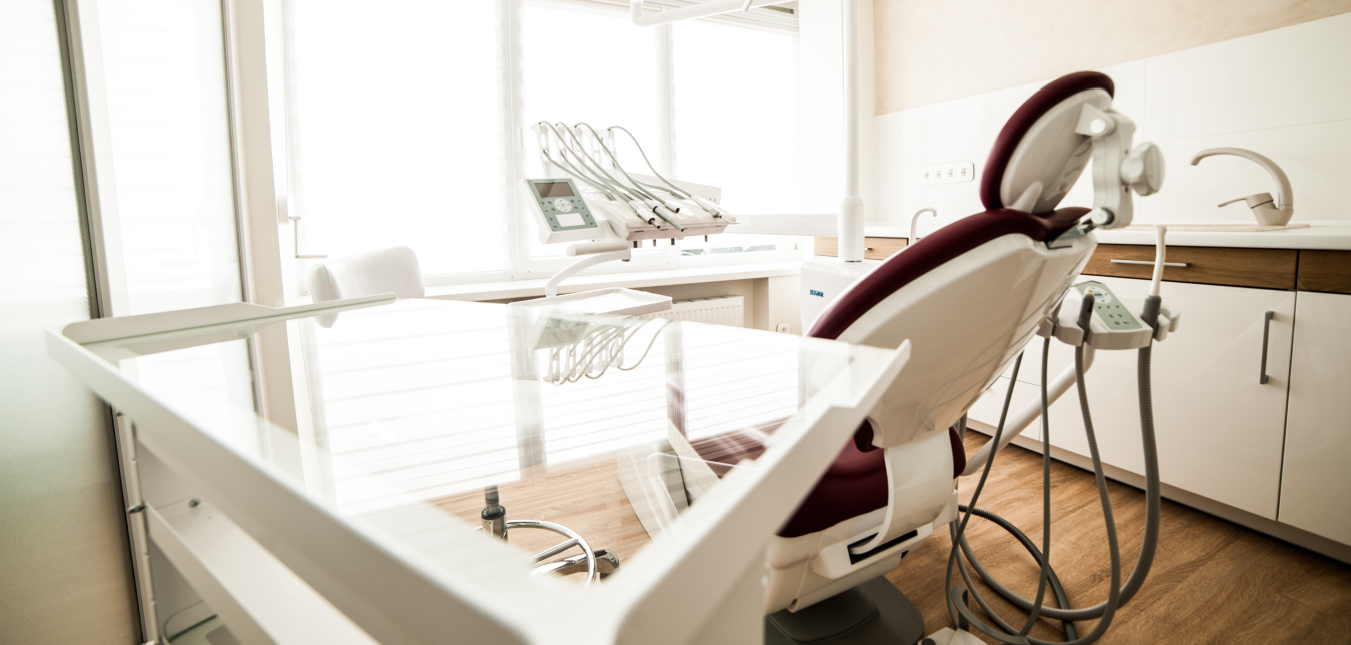 Sleek dental treatment room