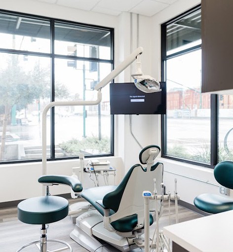 Modern dental office in Hayward California